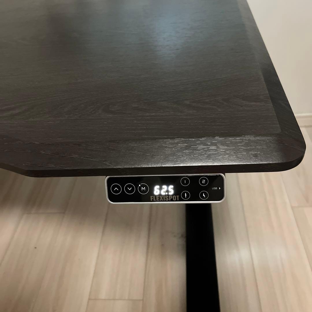 Flexispot E7pro+天板(カーブ型ダークブラウン) - メルカリ