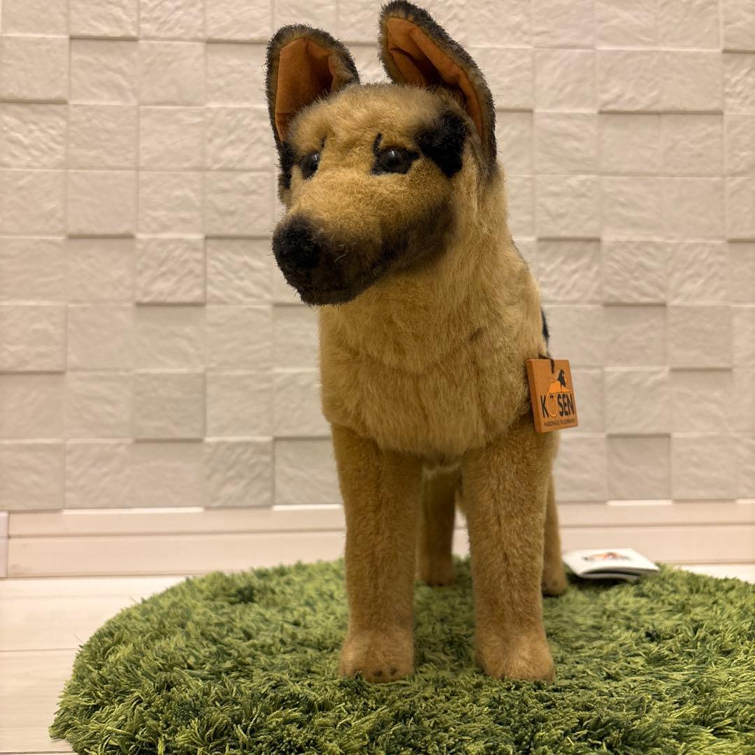 ケーセン（Kösen）ジャーマンシェパード ぬいぐるみ Steiff取扱 楽天市場】ケーセン ぬいぐるみ Kosen ジャーマンシェパード 立ち 44cm