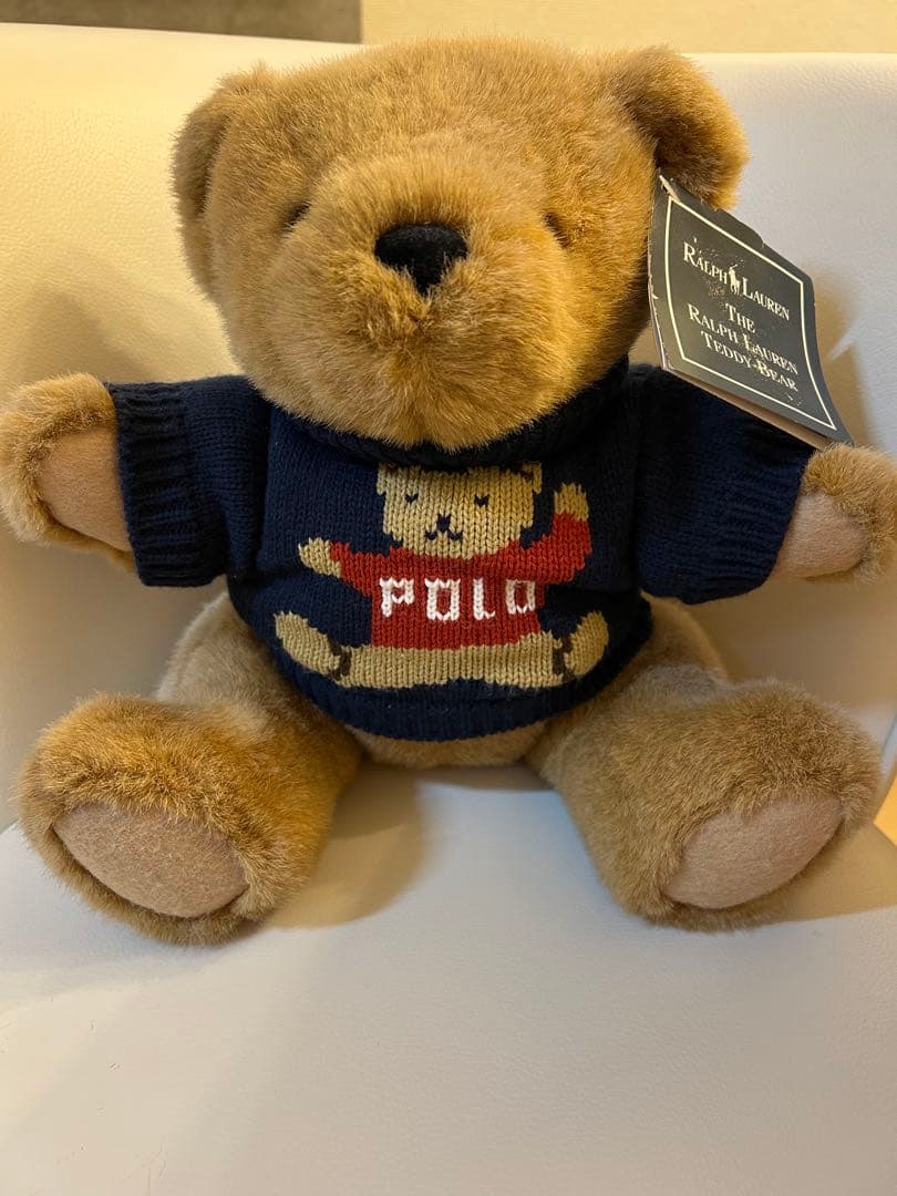 美品】90's ポロベアー ぬいぐるみ Ralph Lauren