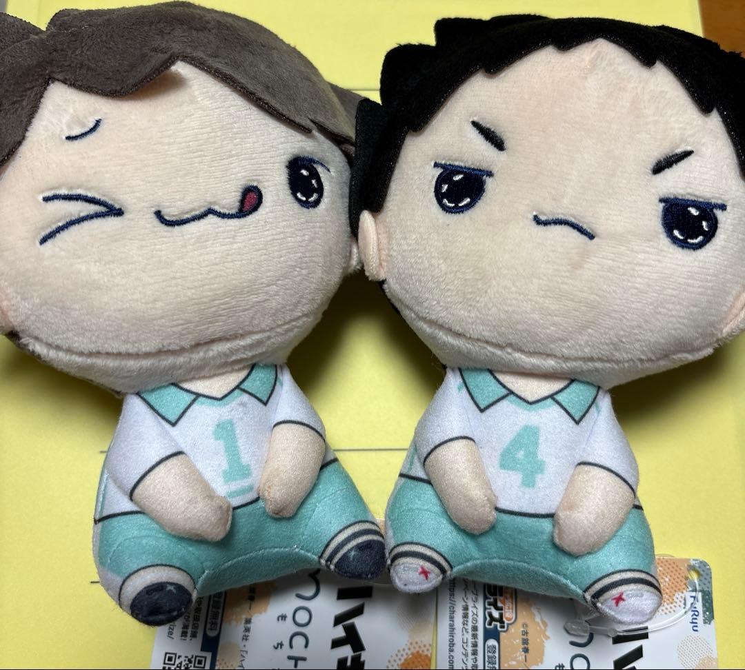ハイキュー もちぴこ ぬいぐるみ 及川徹 岩泉一 - メルカリ