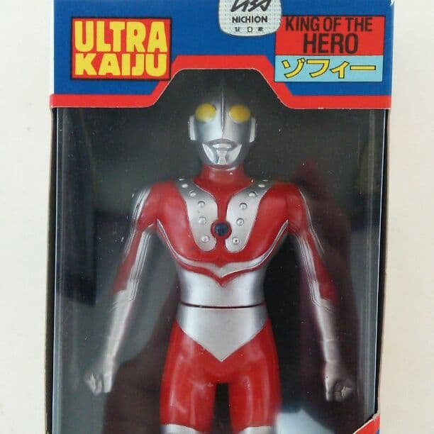 ウルトラマン」ウルトラ怪獣ソフビ人形・ゾフィー（新品・1983年