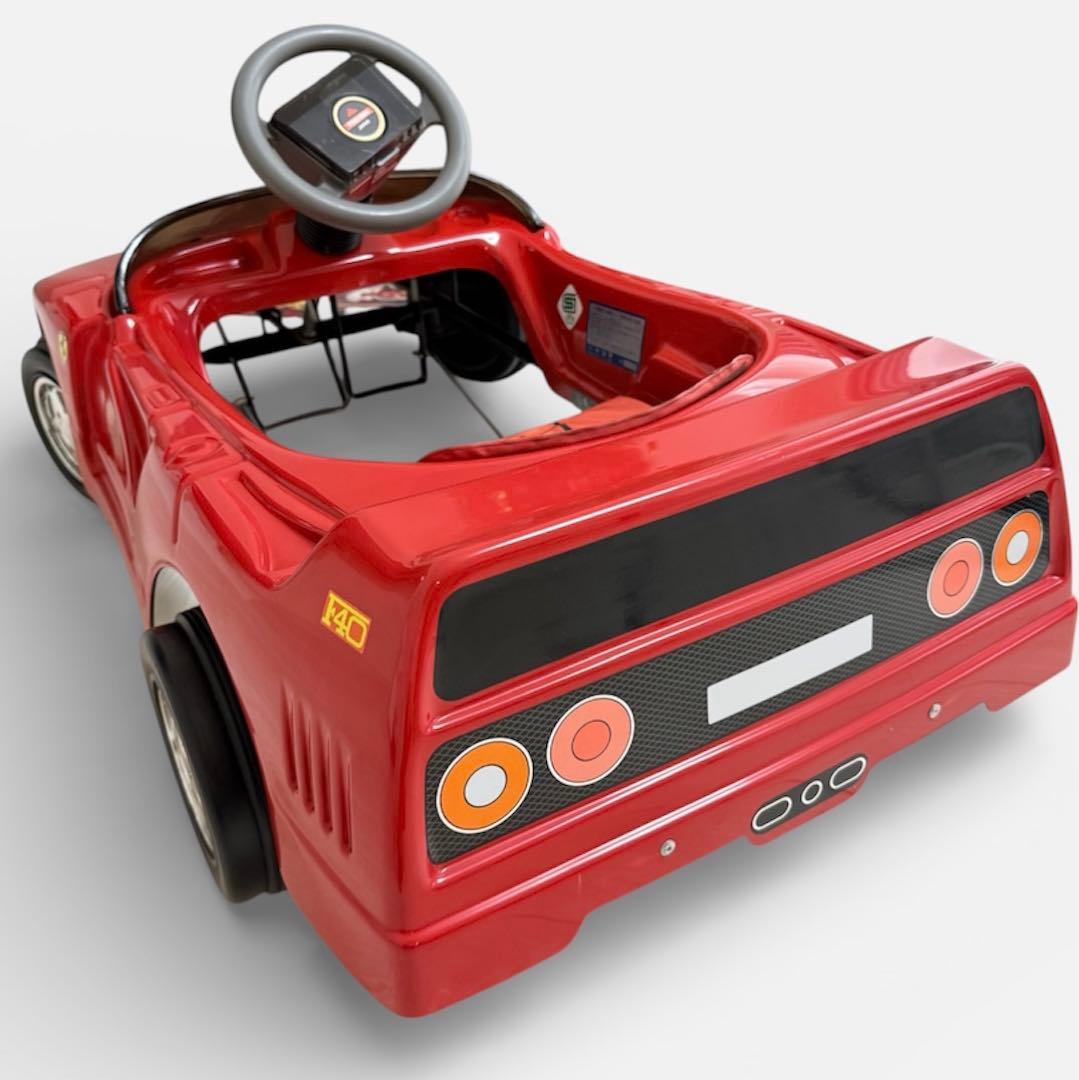 激レア】トシマ 乗用 ペダル ゴーカート フェラーリ F40 名車 美品