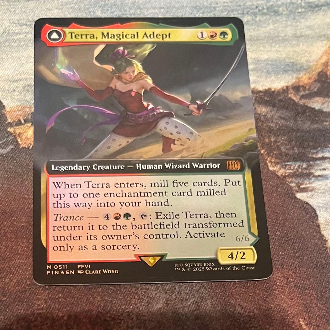 MTG/魔導戦士、ティナ/ 英語/拡張アート/FOIL - メルカリ