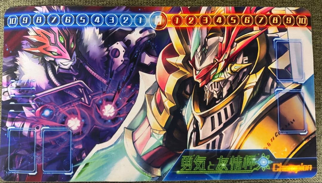 デジモンカード CS優勝 プレイマット - メルカリ