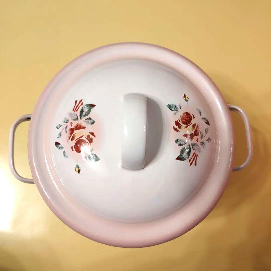imane イマン】 プリンセスローズ ミニストッカー ホーロー製 旧商品