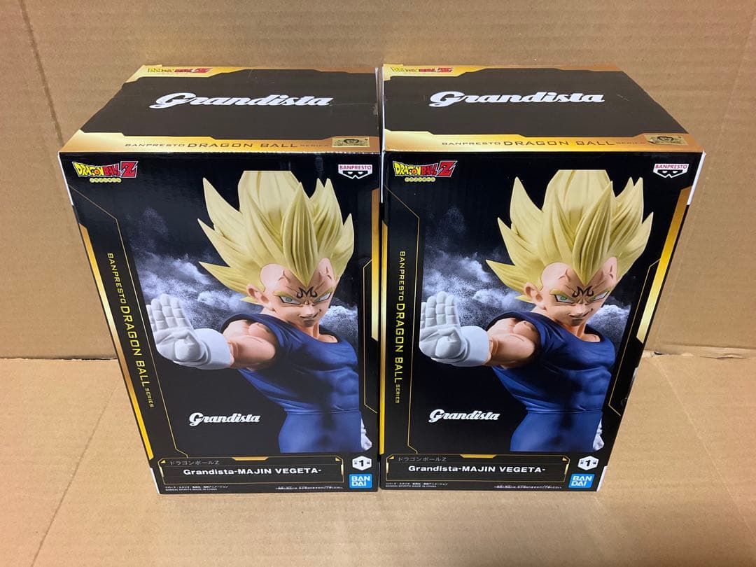 未開封】ドラゴンボール Grandista 魔人ベジータ 2個セット - メルカリ