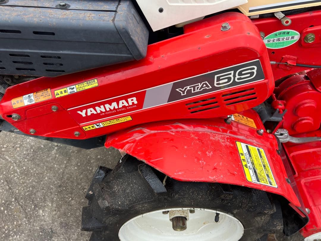 YANMAR YTA 5S ディーゼル 耕運機 Yahoo!オークション - ヤンマー YTA5 S ディーゼル 耕運機 管理機 エン