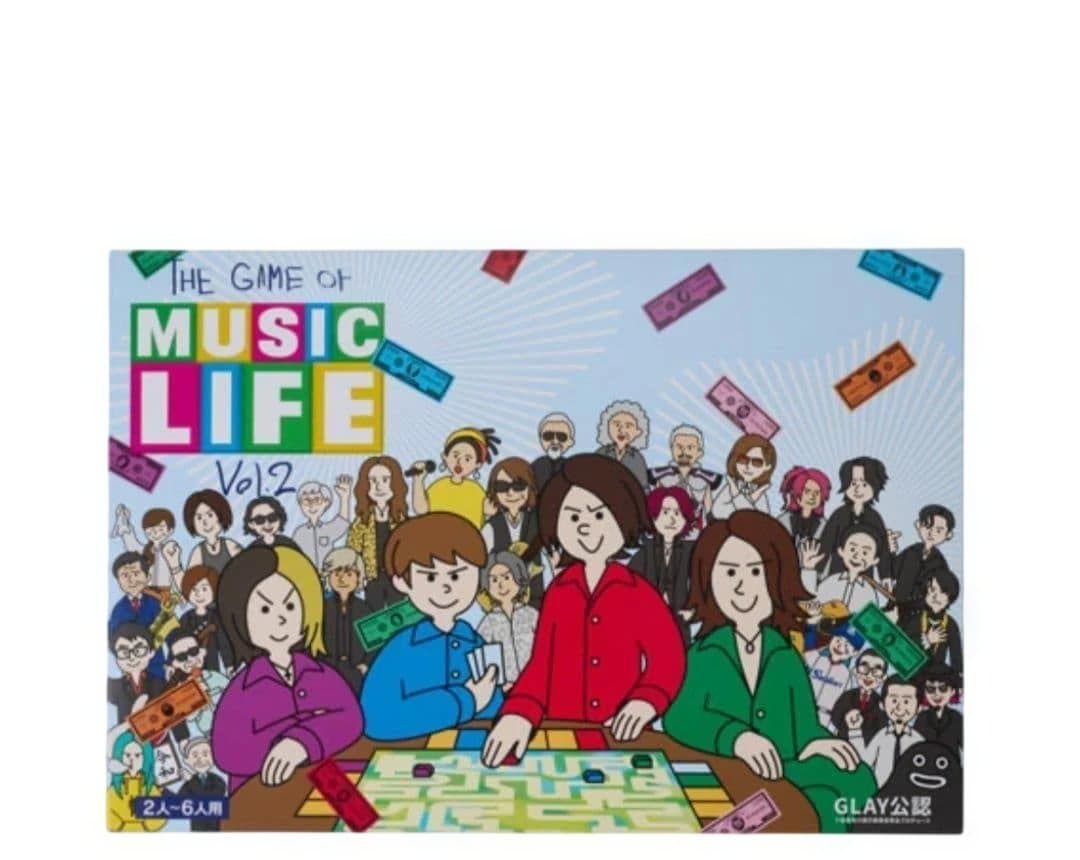⭐️GLAY すごろく※40周年イベント招待券なし THE GAME OF MUSIC LIFE Vol.1」購入者特典「30周年記念特別イベント