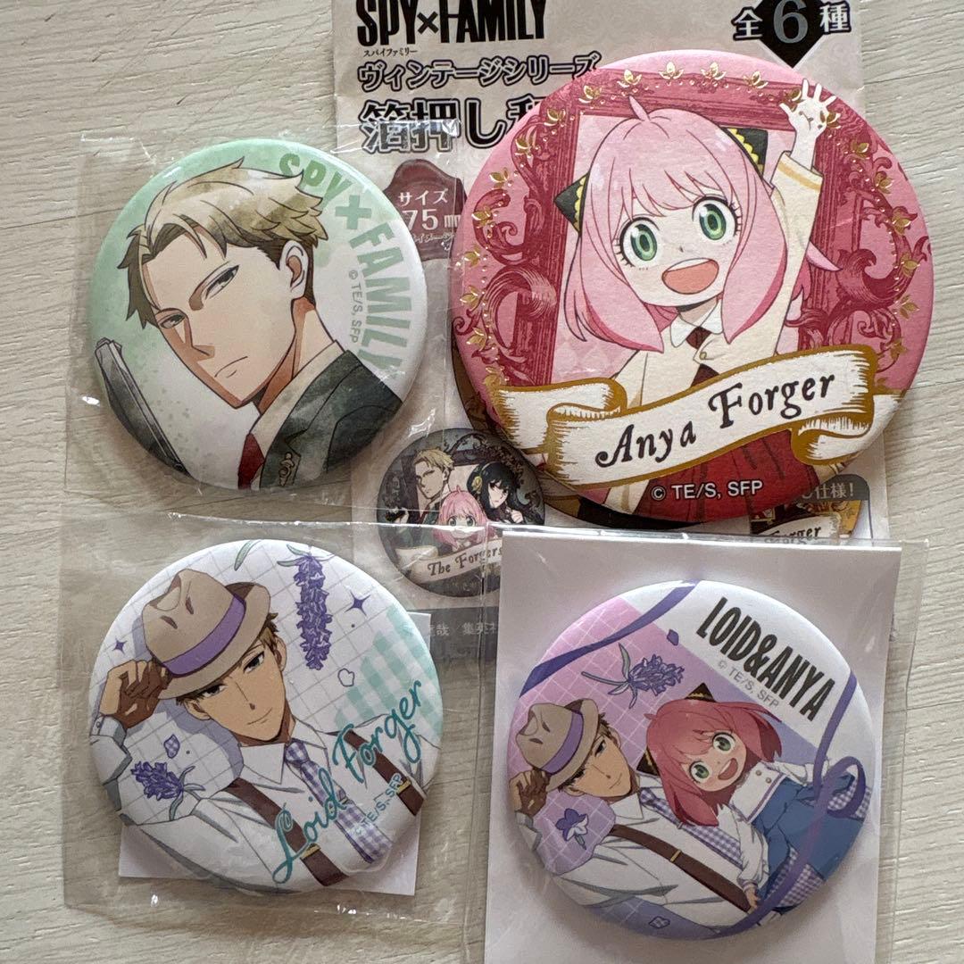 スパイファミリー SPY×FAMILY 缶バッジ セット - メルカリ