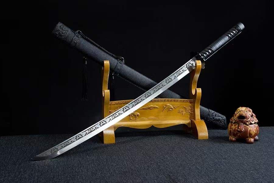 昇龍繍春刀- 古兵器 武具 刀装具 日本刀 模造刀 居合刀