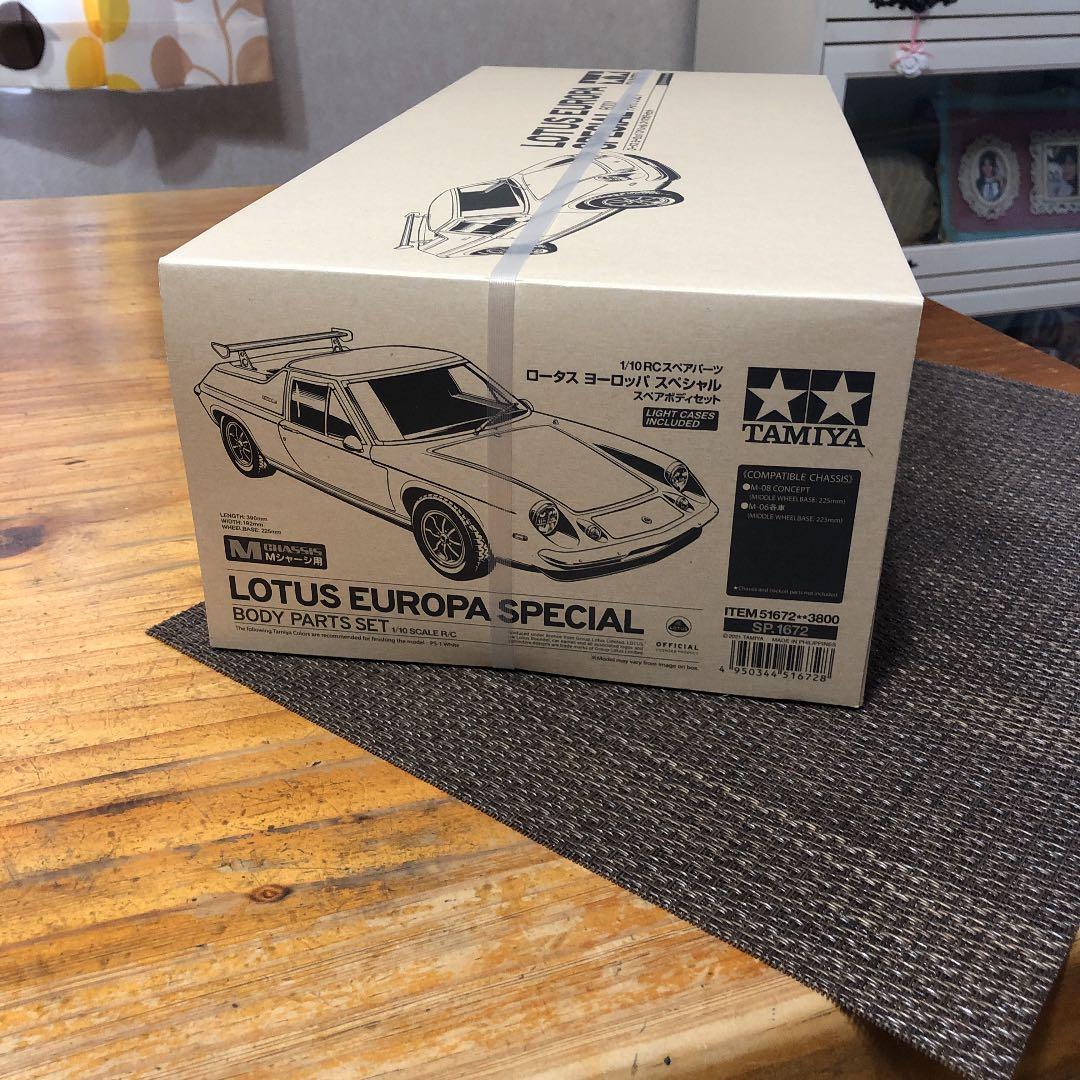タミヤ　ラジコン　ボディ　ロータスヨーロッパスペシャル タミヤ 電動RCカーシリーズ 1/10RC ロータス ヨーロッパ スペシャル (M