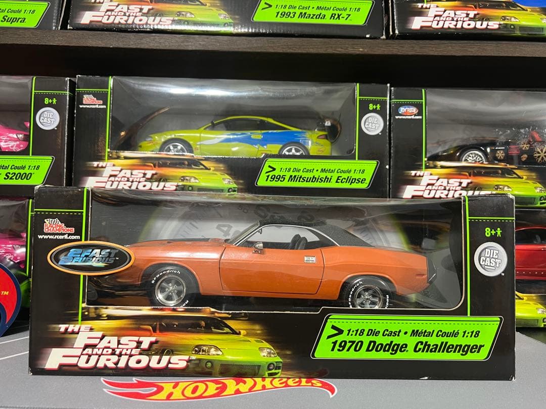 ミニカー FAST&FURIOUS Dodge Challenger 1/18 RACING CHAMPIONS 1/18 Fast & Furious 1970 DODGE Challenger Diecast