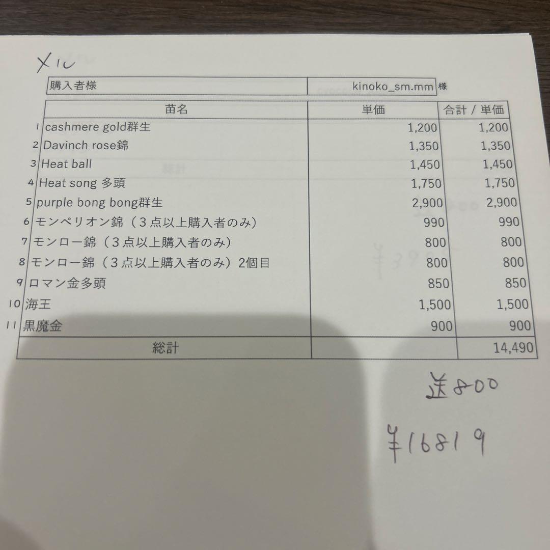 17.kinoko様