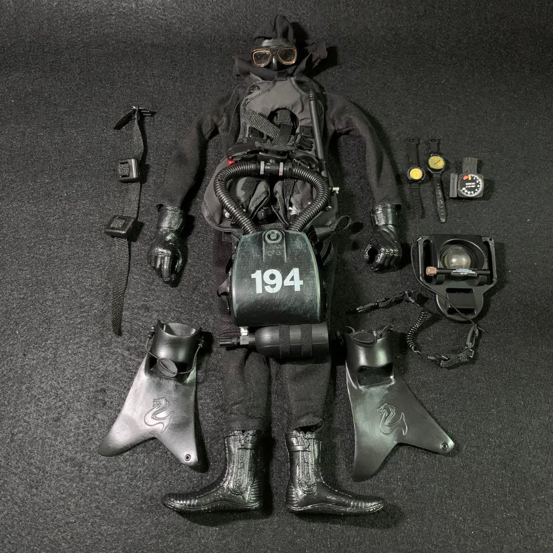 Very Hot 1/6 ネイビーシールズ ダイバー 潜水服 スーツ 特殊部隊