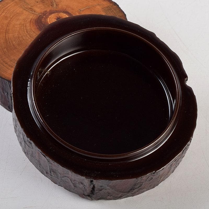 茶道具 加賀蒔絵師 川上峰春作 メダカ図 松皮竹香合 共箱 V 9127