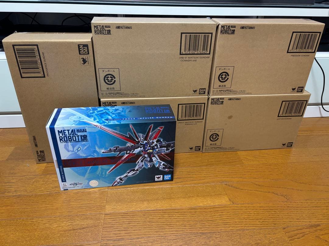 L ROBOT魂　SEED系まとめ売り 機動戦士ガンダムSEED FREEDOM」より「METAL ROBOT魂 ＜SIDE MS