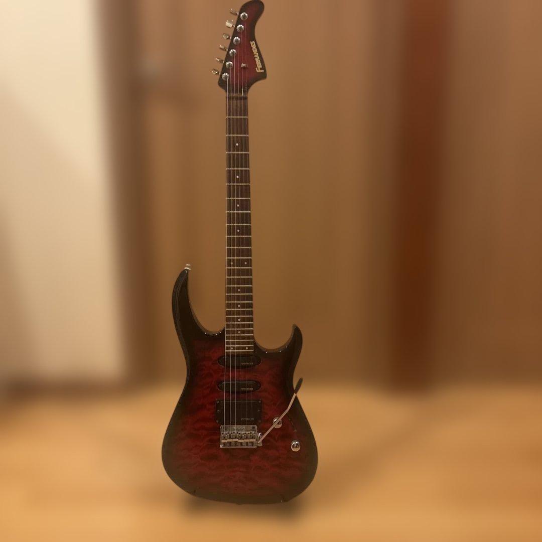 FERNANDES エレキギター ストラトシェイプ（SSH）トレモロアーム付 FERNANDES LE-1Z SSH 3SB/L エレキギター(フェルナンデス SSHの
