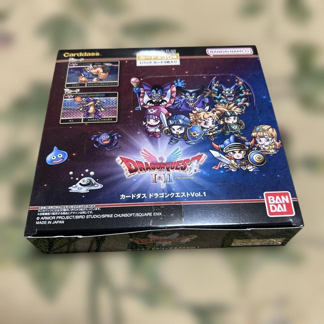カードダス ドラゴンクエスト Vol.1 未開封 BOX テープ付き - メルカリ