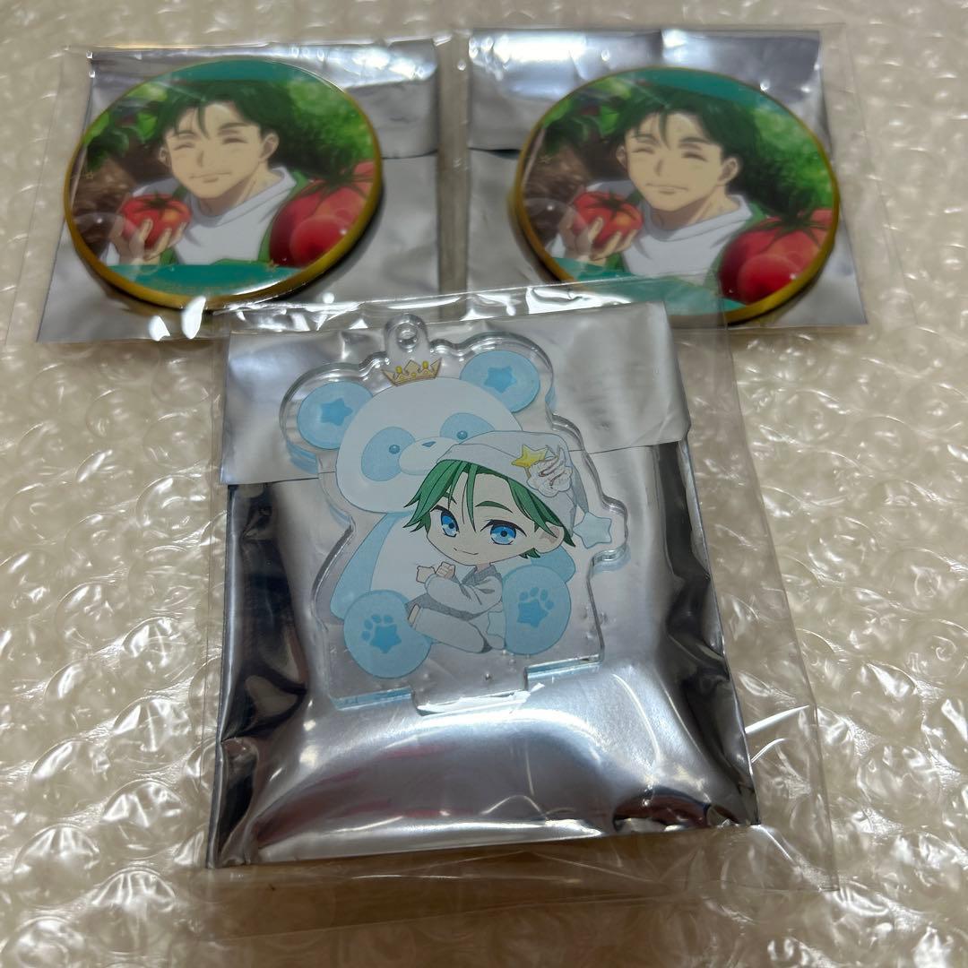 鷹梁ミナト プリズムアクト缶バッジ / クレープコラボアクスタ - メルカリ