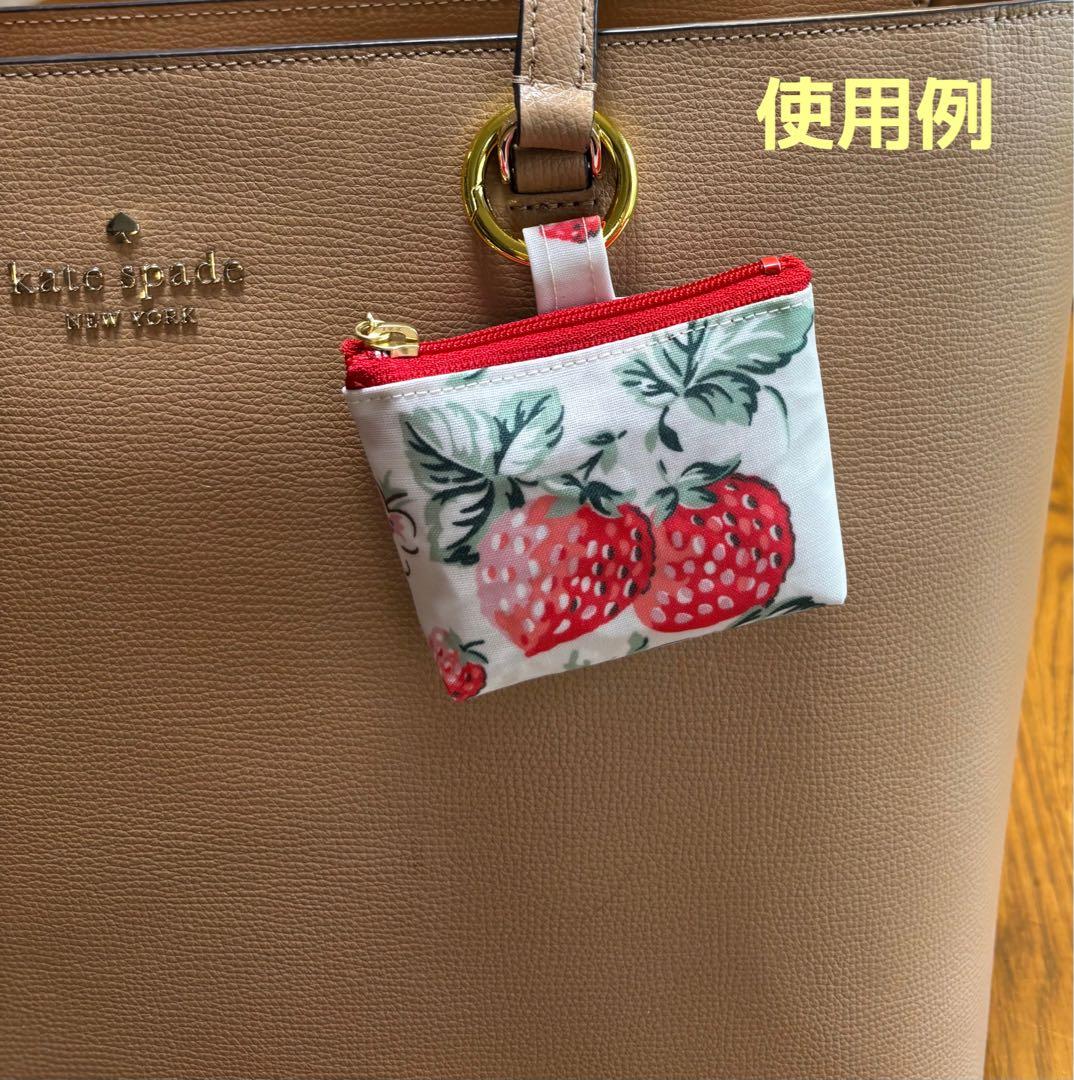 可愛いバッグチャームポーチ Cath本棚❤️Handmade - メルカリ