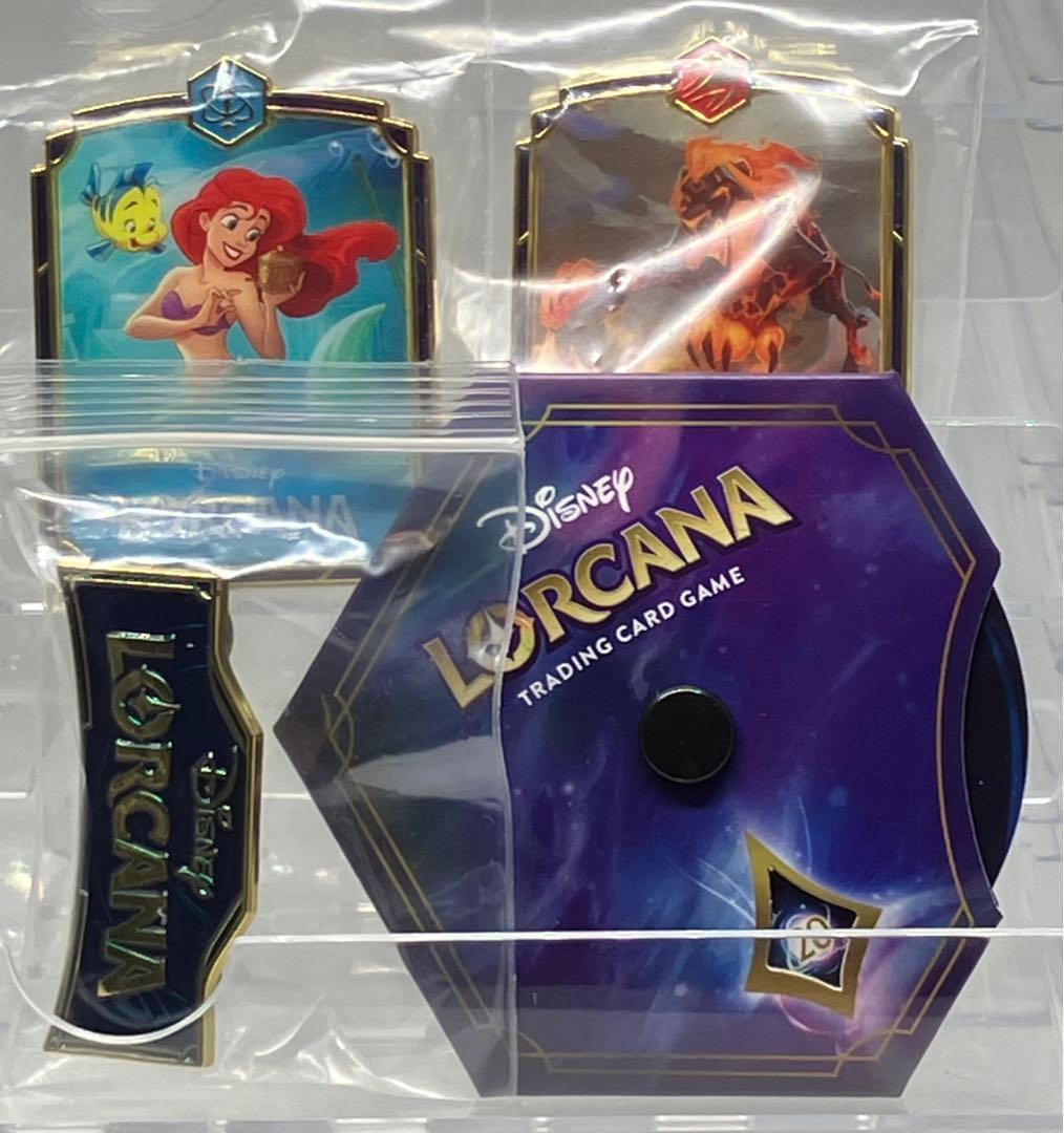 ディズニー ロルカナ ピンバッジ 紙製ロア・カウンター 交流会 - メルカリ