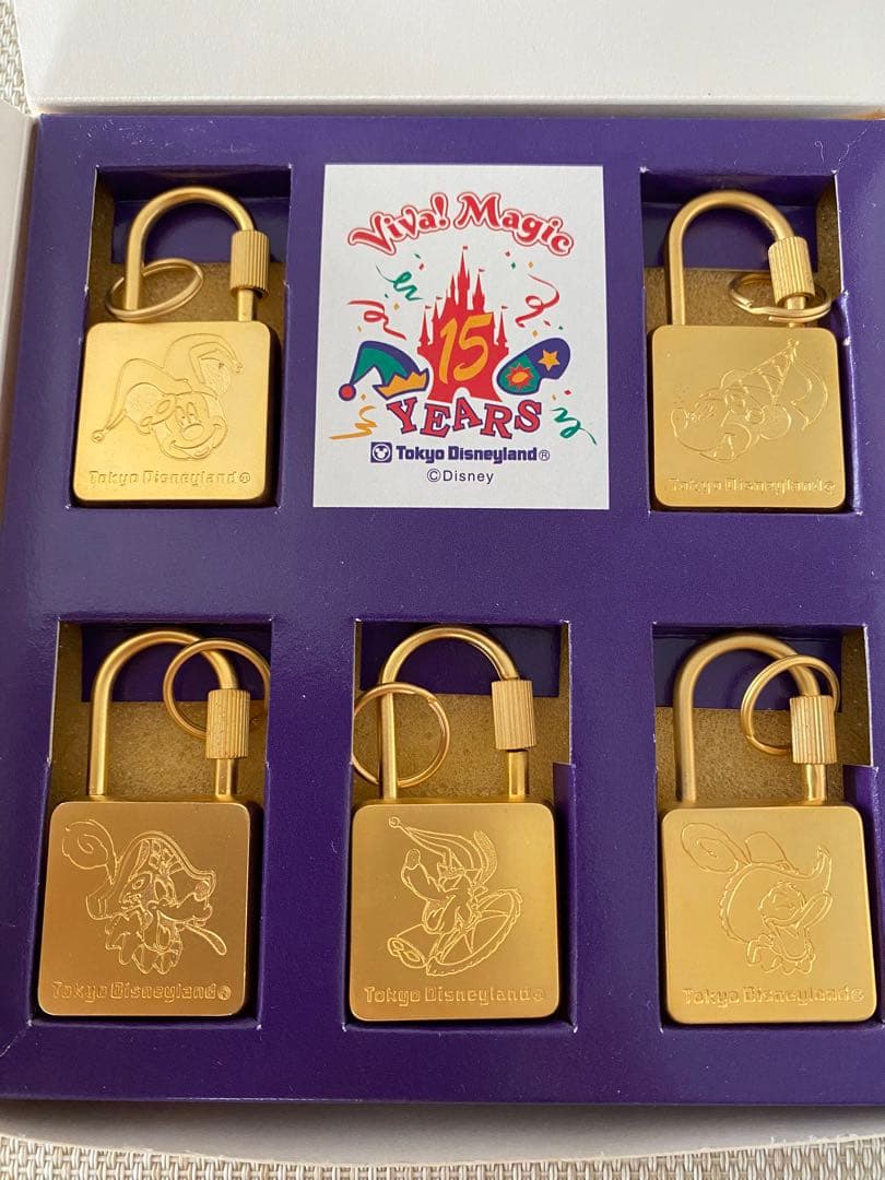 第一生命 東京ディズニーランド Viva!Magic キーホルダー15周年記念