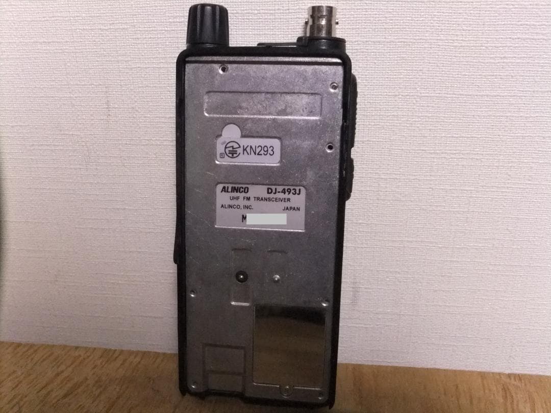 ☆最終値下！アルインコ 430MHz帯FMハンディ機 DJ-493（現状渡し
