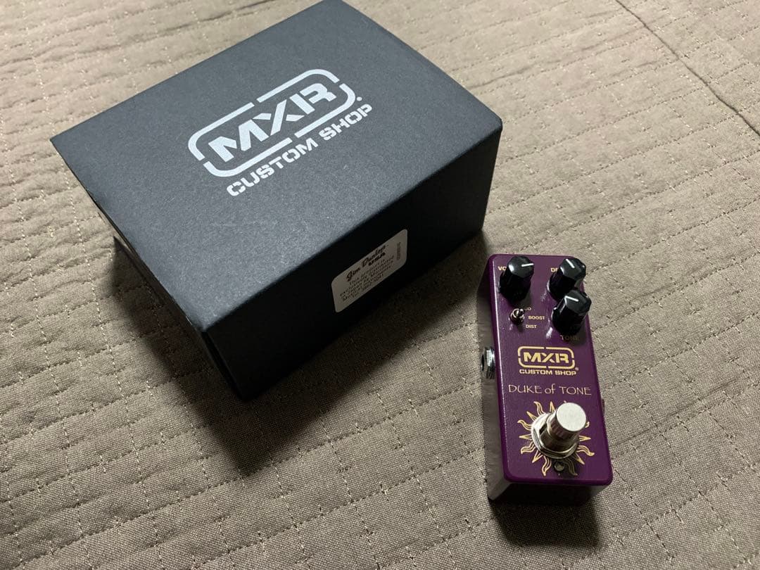 【極美品】MXR DUKE of TONE MXR Duke of Tone Overdrive – effektpedaler.dk