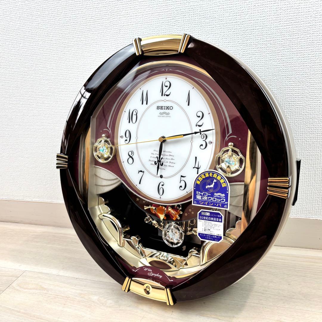 希少品】SEIKO 電波からくり時計 RE553B - メルカリ