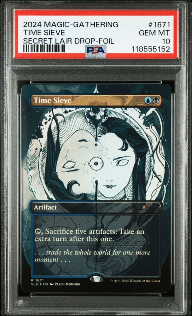 MTG 時の篩/Time Sieve foil PSA10 - メルカリ