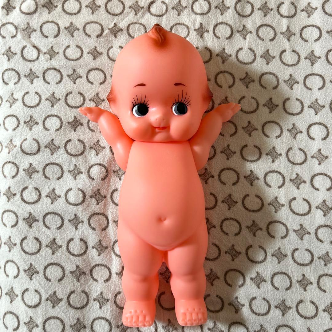キューピー人形 大 高さ約40cm キューピーマヨネーズの刻印あり - メルカリ