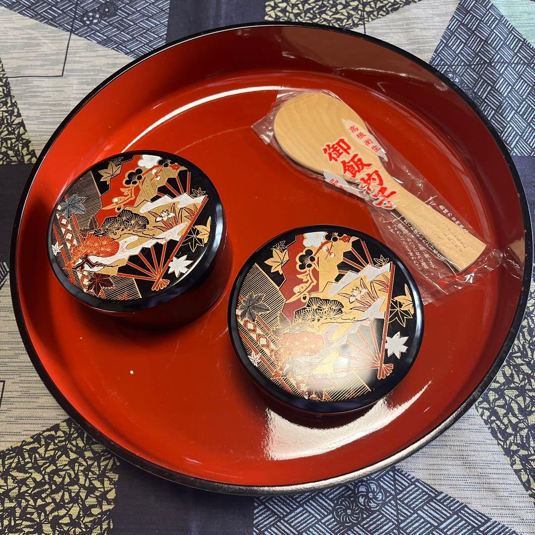 寿司桶 蓋付きちらし寿司桶 3点セット - メルカリ