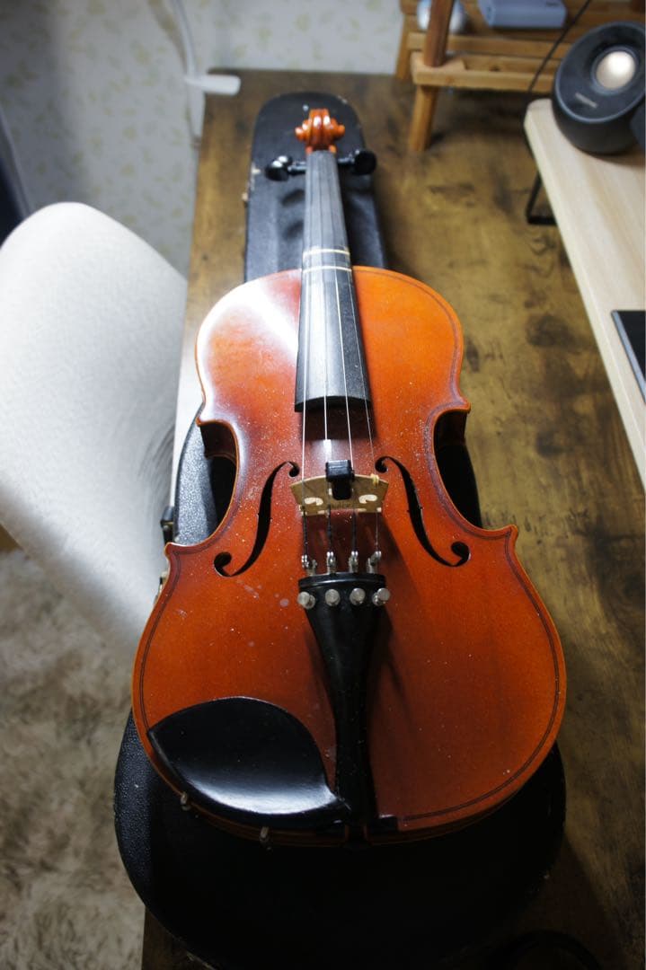 suzuki violin 4/4 no.220 ハードケース 弓 中古品
