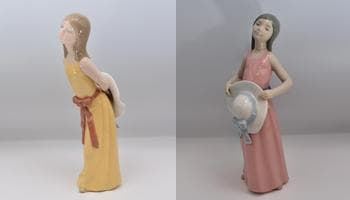 帽子をもつパメラ　他　2体おまとめ　★リヤドロ　スペイン　ポーセリン　ご成約済み スペインの情熱(60th Anniversary) | リヤドロ公式オンライン