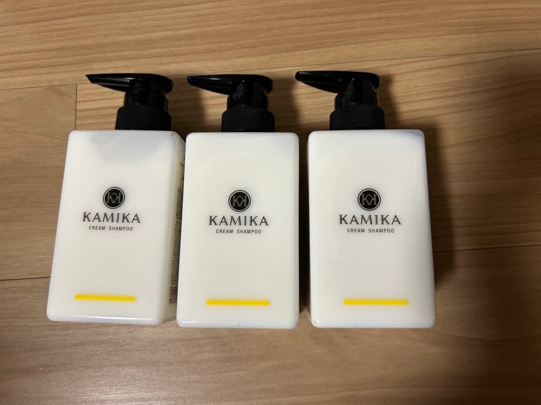 KAMIKA クリームシャンプー3点セット 楽天市場】クリームシャンプー カミカ KAMIKA 3本セット 正規品