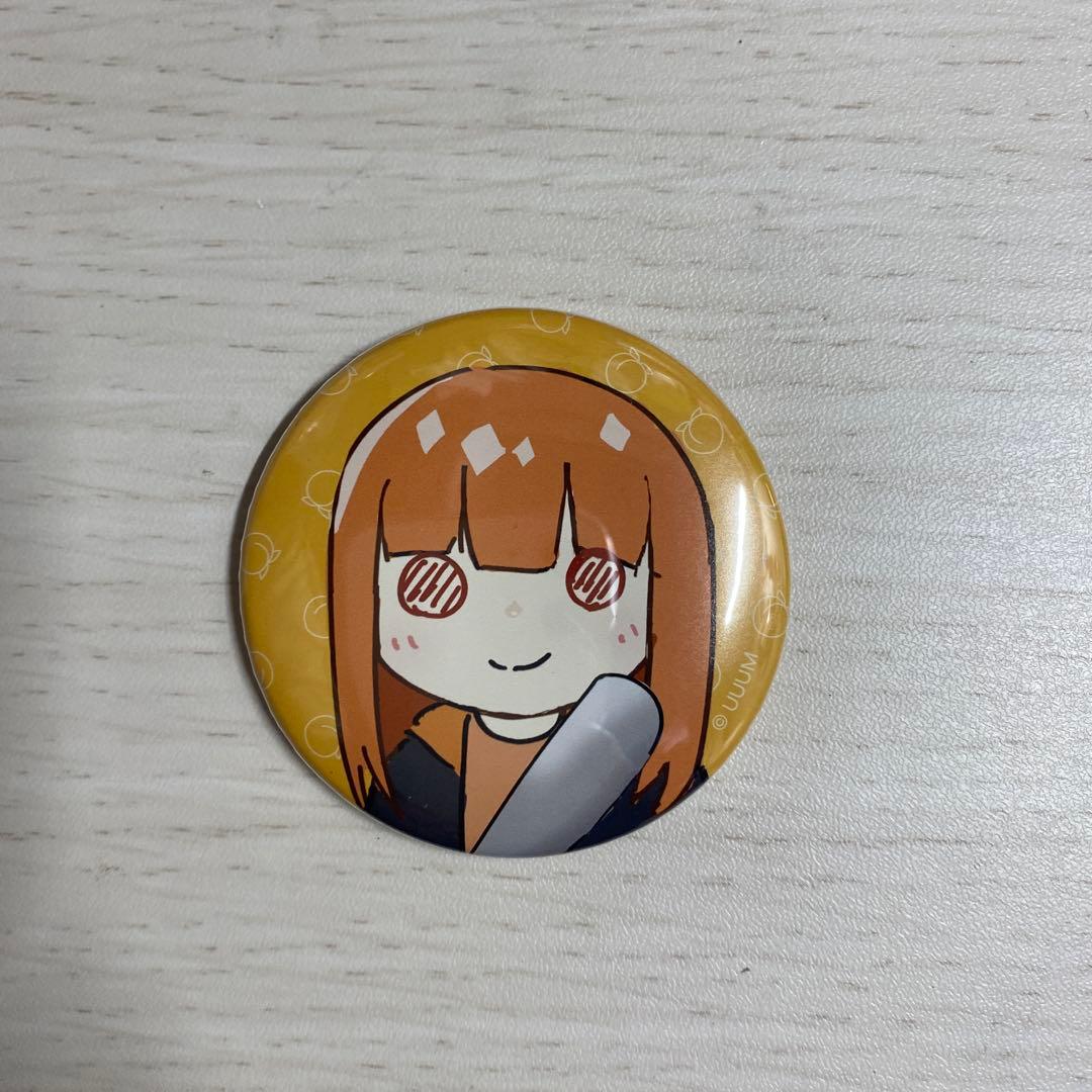 カラフルピーチ からぴち えと えとさん 直筆イラスト缶バッジ 缶バ