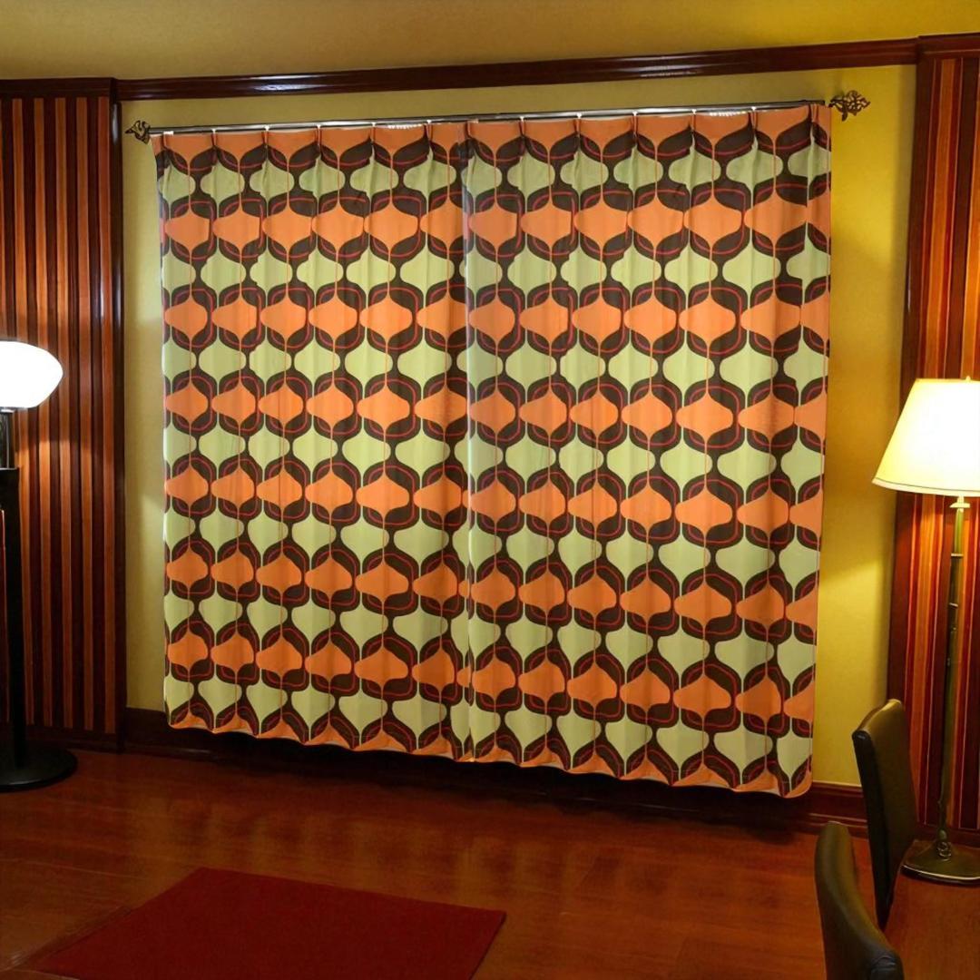 レトロ ミッドセンチュリー 昭和 平成レトロ ネオレトロ retro mod wall26 - Vector - Mid-Century Modern Style Retro Seamless Pattern