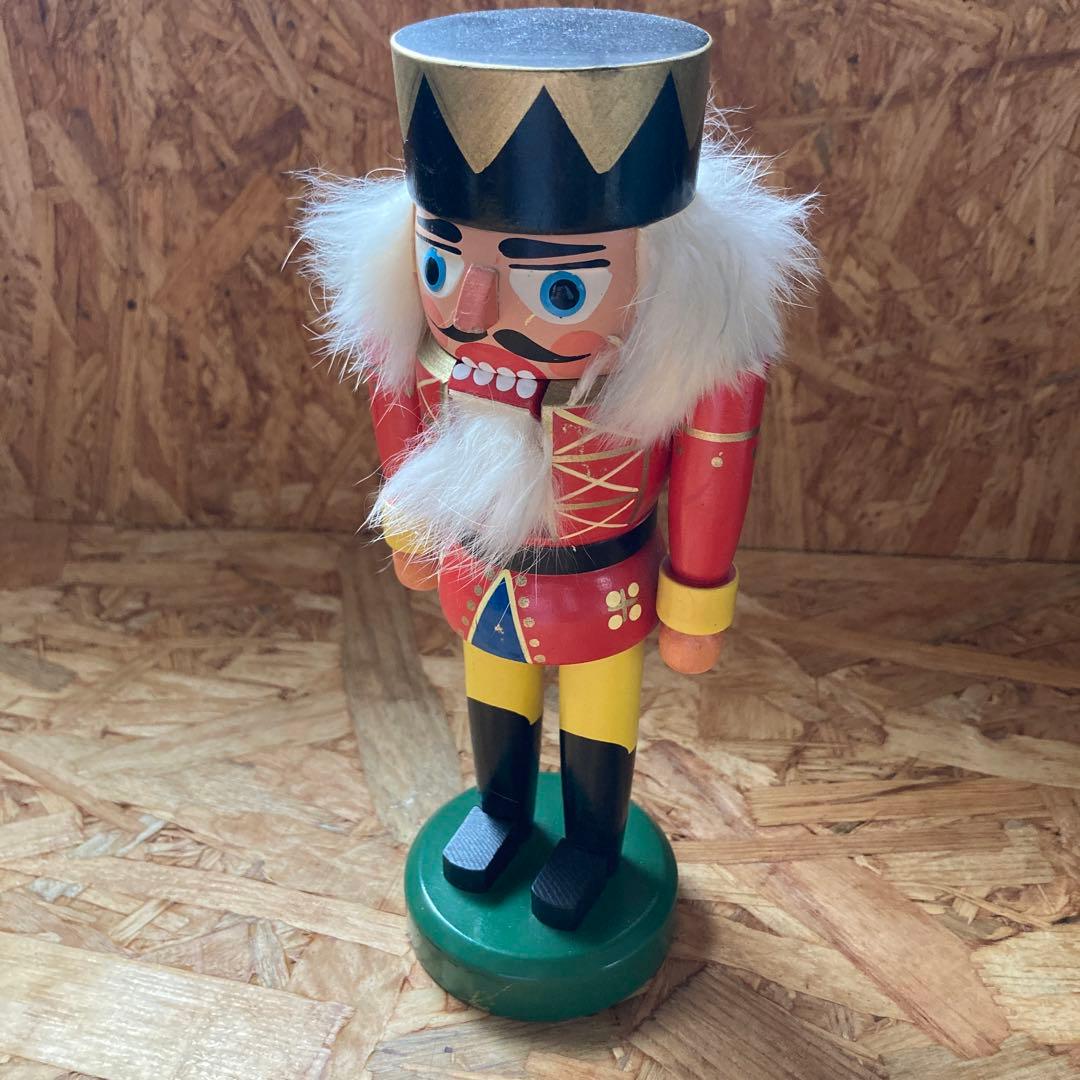 Erzgebirge くるみ割り人形 ナッツクラッカー 全長：20cm - メルカリ