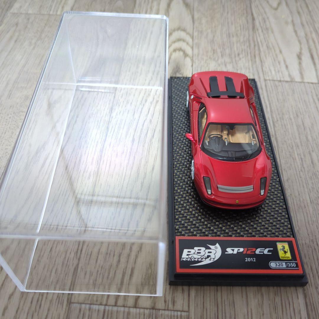 PBR SP12EC 2012 赤 1/43✨限定品350台のうちの320番目