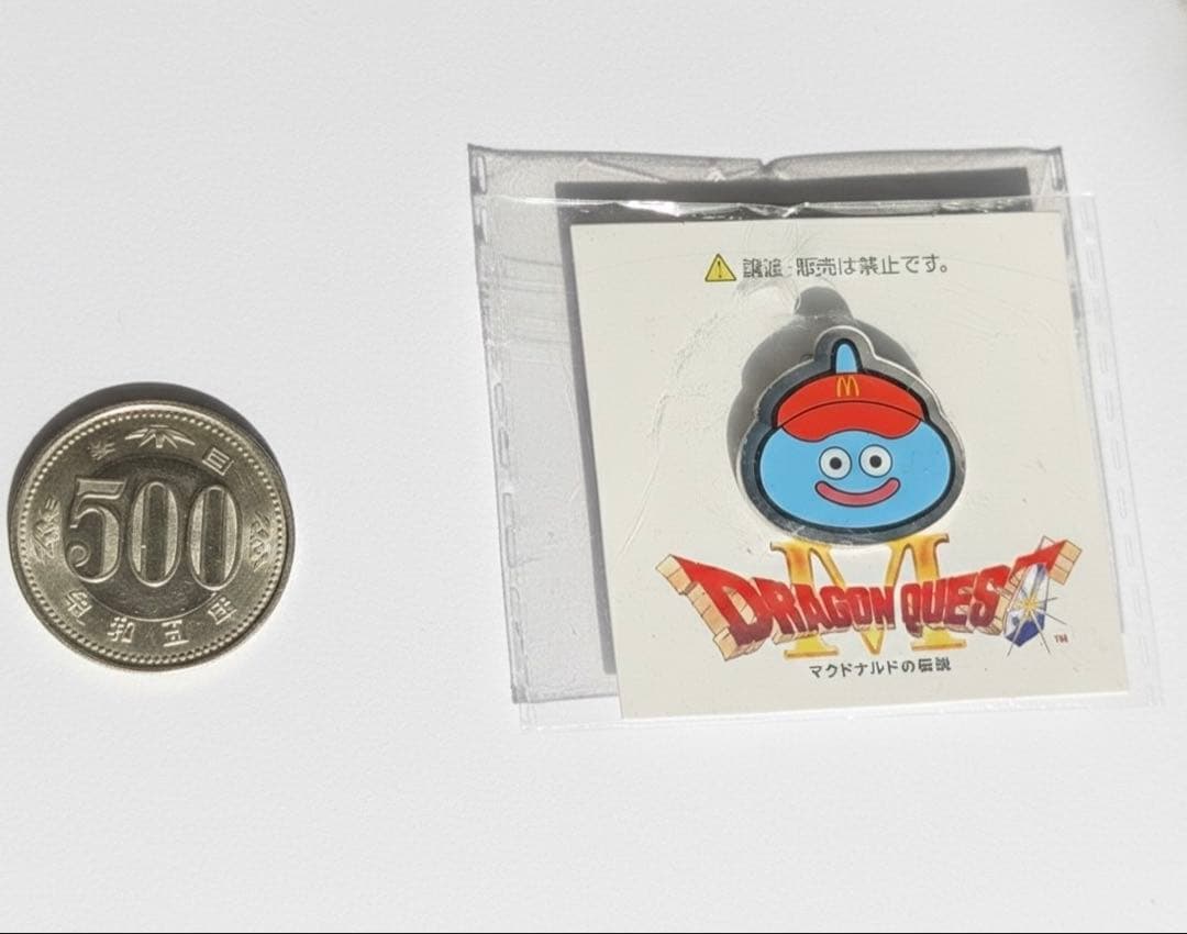 【非売品】ドラクエ×マクドナルド コラボ スライム ピンバッジ 未開封 非売品】ドラクエ×マクドナルド コラボ スライム ピンバッジ 未開封