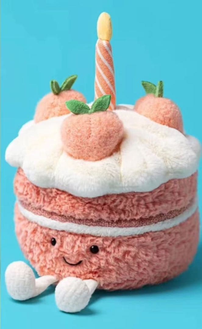 JELLYCATジェリーキャット海外カフェ限定 ぬいぐるみ ケーキ - メルカリ