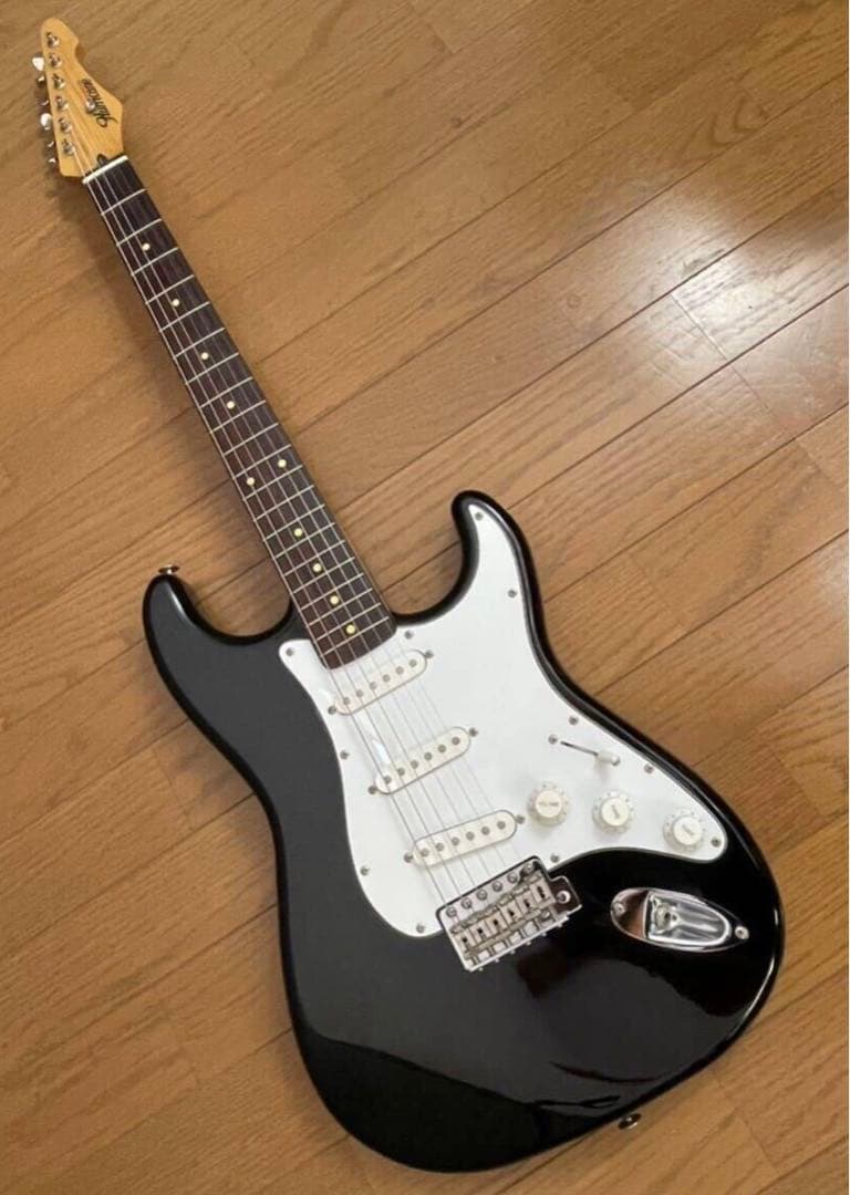 90年代 美品 モリダイラ ハリケーン hurricane 黒 ストラト - メルカリ