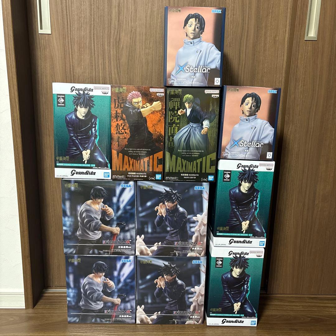 プライズ品 呪術廻戦 フィギュア 11点セット まとめ売り - メルカリ