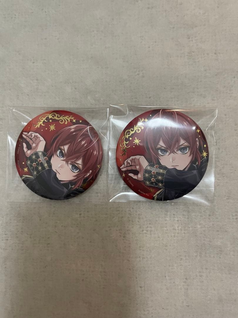 ツイステ ブレイジングジュエル 缶バッジ リドル・ローズハート - メルカリ