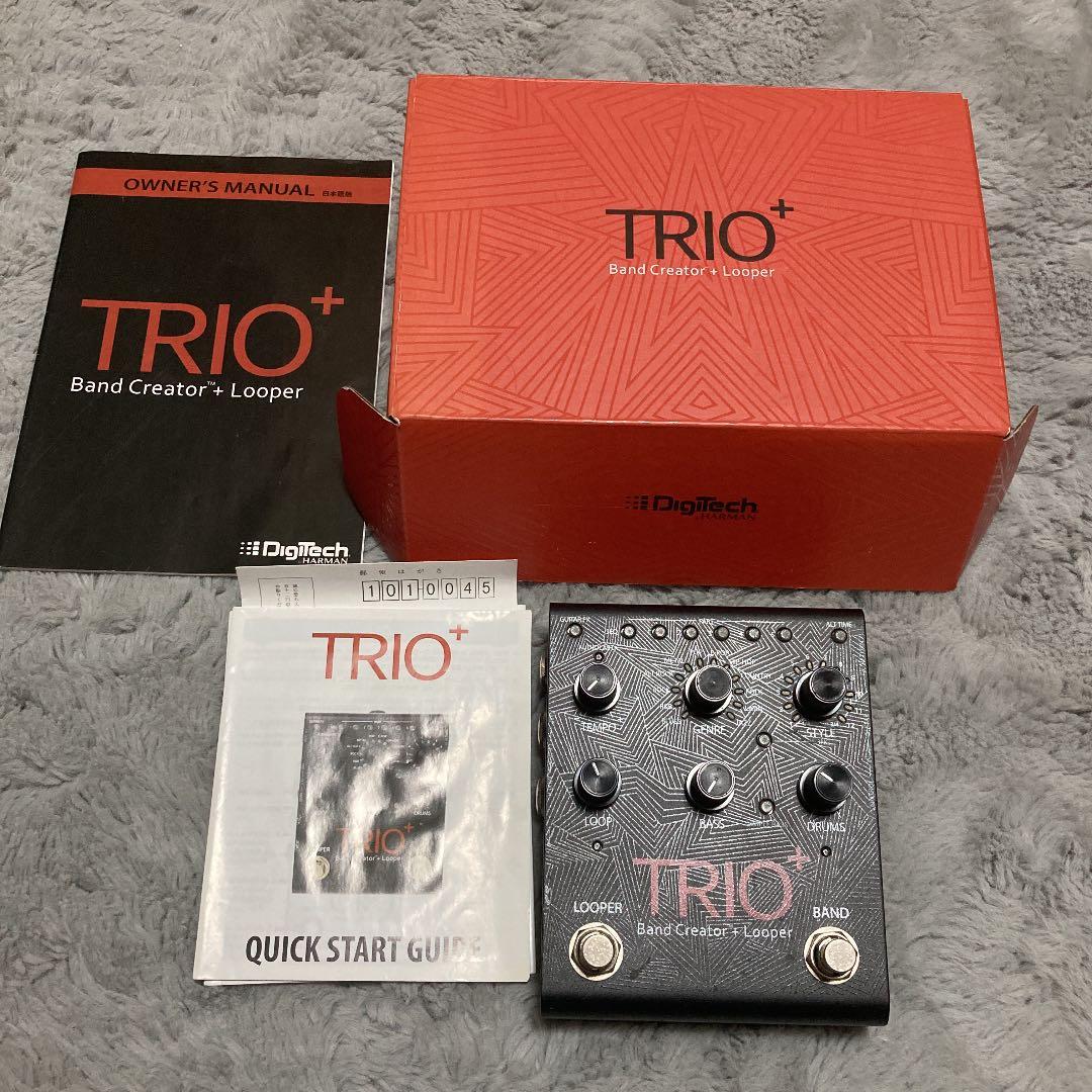 ほぼ新品 DigiTech TRIO + ルーパー ベースドラム自動演奏 DigiTech TRIO 発売！ギター演奏に合わせてベースとドラムを自動生成