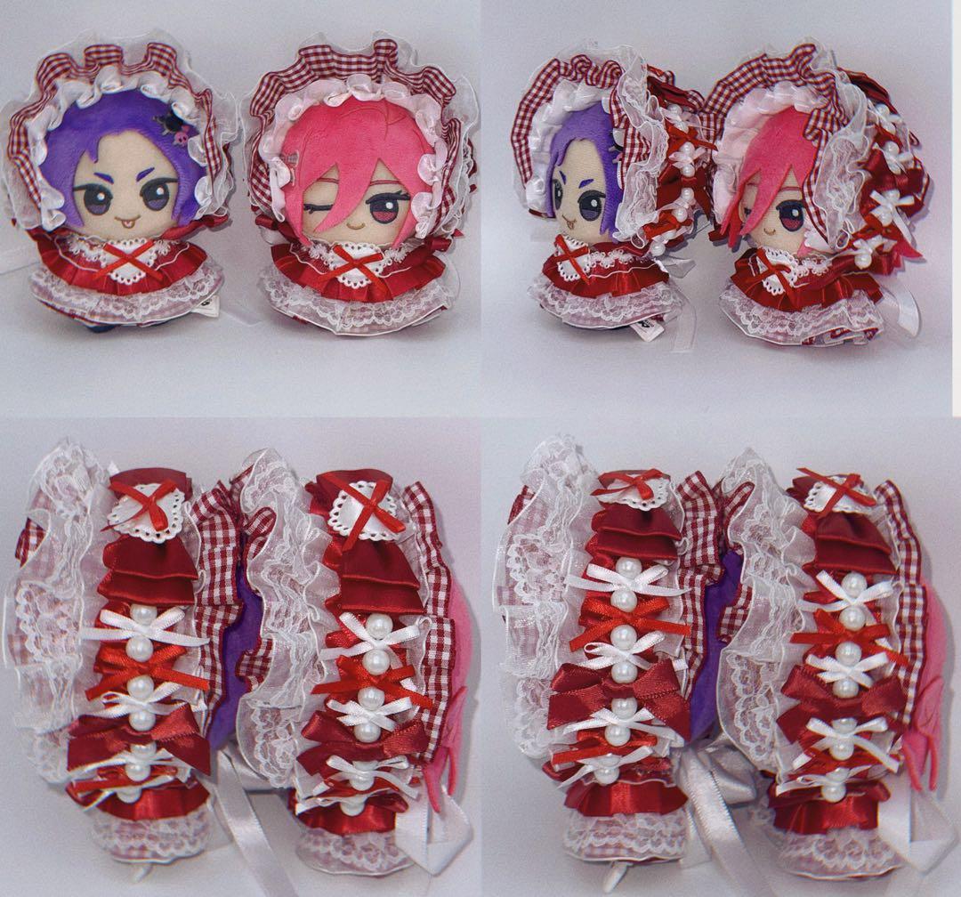 ぴーく様 専用ページ】ぬい服 ヘッドドレス ドレス 推し活
