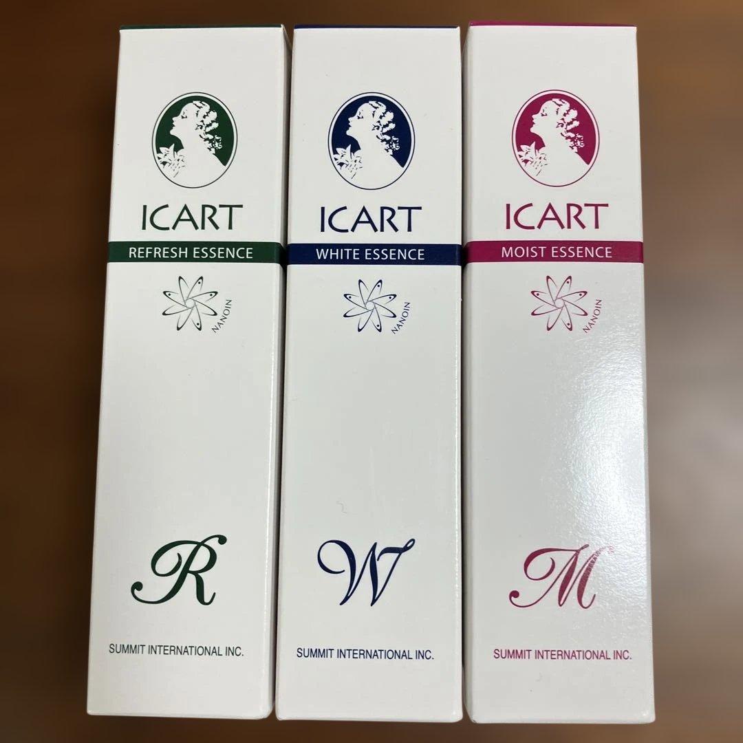 イカール ホワイト★リフレッシュ★モイスト★エッセンスセット モイスチュアマイルド ホワイト クールジェリーエッセンス ( 200ml