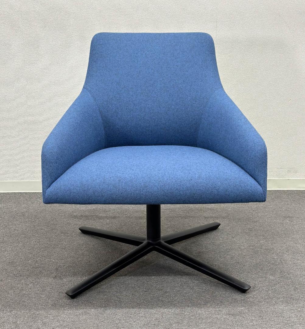 美品□アンドリューワールド□Alya/アリヤ ラウンジチェア ローバック