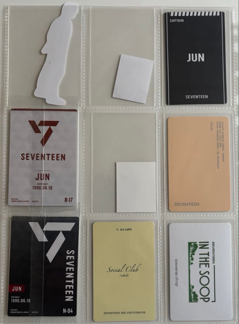 SEVENTEEN JUN ジュン トレカ カード 他 大量 引退品 - メルカリ