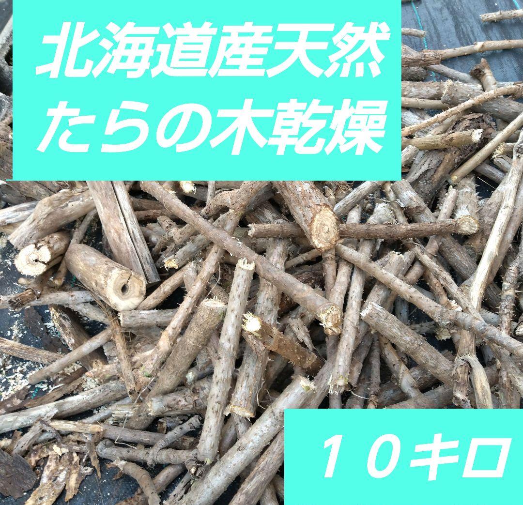 北海道産天然たらの木乾燥 １０キロ 北海道産天然たらの木乾燥 10キロ